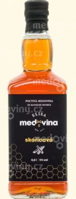 Medovina Elisa Skořicová 11% 0,5l