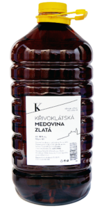Medovina Krivoklatska 18 Zlata Barel 5 Litru